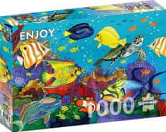 ENJOY Puzzle Podvodna mavrica 1000 kosov