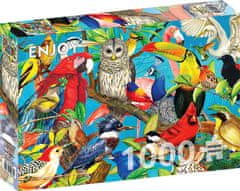 ENJOY Puzzle Feathered Madness 1000 kosov