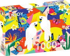 ENJOY Puzzle Kakadu 1000 kosov