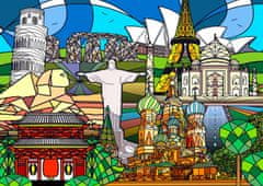 ENJOY Puzzle World monuments 1000 kosov