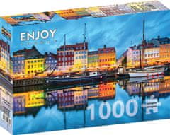 ENJOY Puzzle Old Copenhagen Harbour 1000 kosov