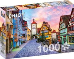 ENJOY Puzzle Old Town Rothenburg, Nemčija 1000 kosov