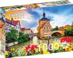 ENJOY Puzzle Old Town Bamberg, Nemčija 1000 kosov