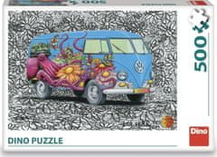 Dino Puzzle Hippies VW 500 kosov