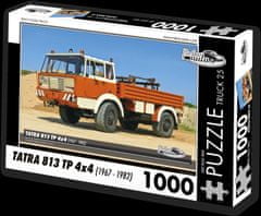RETRO-AUTA© Puzzle TOVORNJAK št. 25 Tatra 813 TP 4x4 (1967-1982) 1000 kosov