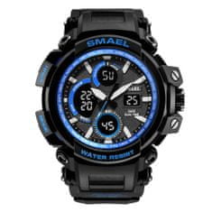 Smael Moška ročna ura S-shock MTGB1000 Black and Blue