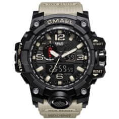 Smael Moška ročna ura S-shock Mudmaster Khaki