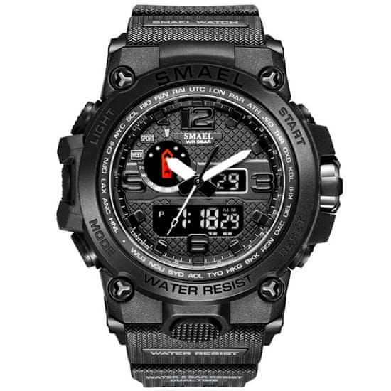 Smael Moška ročna ura S-shock Mudmaster Black