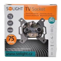 Solight Vtičnica TV+R+SAT terminal