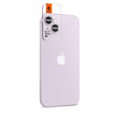 Spigen Ez Fit Optik 2x zaščitno steklo za kamero na iPhone 14 / 14 Plus / 15 / 15 Plus, vijolična