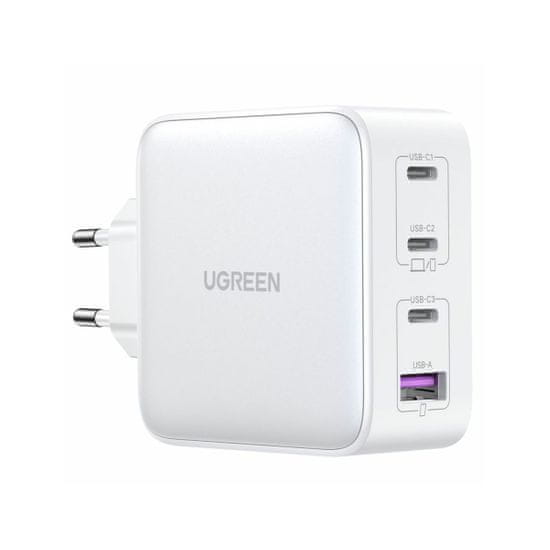 Ugreen CD226 Nexode 4-Port PD GaN 100W EU polnilec, bel (15337)