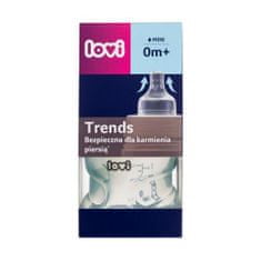 LOVI Trends Bottle 0m+ Green otroška steklenička 120 ml