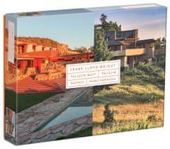 Galison Frank Lloyd Wright obojestranska sestavljanka: Taliesin in Taliesin West 500 kosov