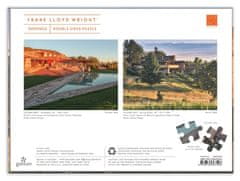 Galison Frank Lloyd Wright obojestranska sestavljanka: Taliesin in Taliesin West 500 kosov