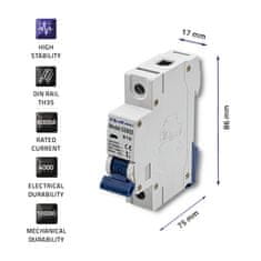 Qoltec qoltec nadtokovni odklopnik b10 | varovalka | ac | 10a | 1p