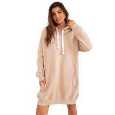 Ex moda Ženska jopa s kapuco AMA beige EM-BL-704.99P_402674 Univerzalni