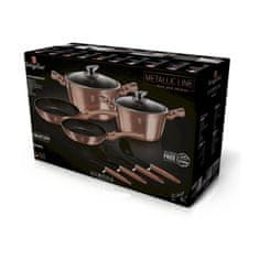 Northix Set s kuhinjskimi pripomočki - 10 delni - rose gold 