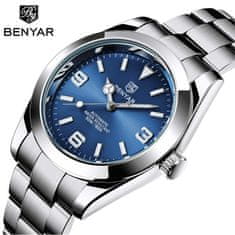 Benyar Moška ročna ura Automatic Blue