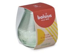 Bolsius Glass 91x94 mm True Citronella zelena