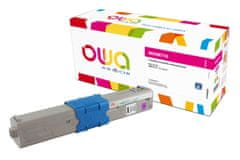 Armor OWA toner, združljiv z OKI 46508710, 3000st, rdeča/magenta