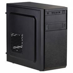 Akyga PC ohišje Micro ATX 2x USB3.0, 2x 2,5" + 3x 3,5", črno