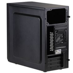 Akyga PC ohišje Micro ATX 2x USB3.0, 2x 2,5" + 3x 3,5", črno