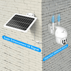 BOT  Zunanja pametna IP/WiFi kamera A5 s solarno ploščo