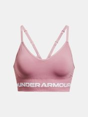 Under Armour Nedrček UA Seamless Low Long Bra-PNK L