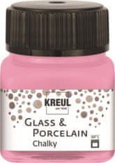 Rayher.	 Barva za porcelan in steklo, Chalky 20 ml Candy Rose