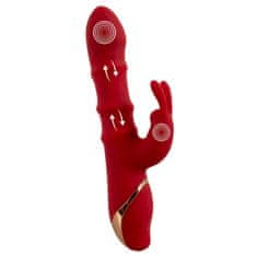 You2Toys Rabbit vibrator s 3 gibajočimi prstani (R5402042)