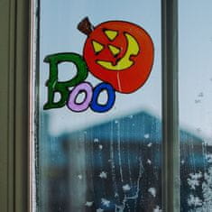 Family Okenska dekoracija za noč čarovnic - buča "Boo" 160x135