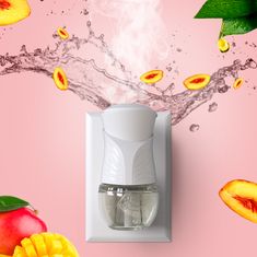 Air wick električni osvežilnik zraka - naprava in polnilo - vonj Maldivov s pridihom manga, 19 ml