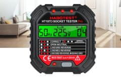 Habotest PRO digitalni tester RCD vtičnic z LCD