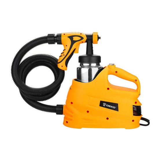 deko tools 800ml kovinska električna pištola za barvanje 650W