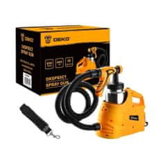 deko tools 800ml kovinska električna pištola za barvanje 650W