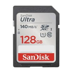 SanDisk Pomnilniška kartica SANDISK ULTRA SDXC 128GB 140MB/s UHS-I Class 10