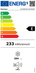 Electrolux KUT6NE18S NoFrost zamrzovalna omara