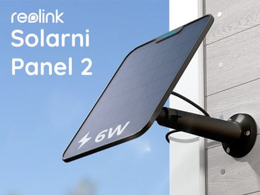 Solarni Panel 2 - neprekinjeno napajanje kamer!