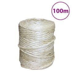 shumee Vrv iz 100 % sisala 4 mm 100 m