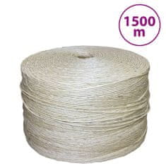 Greatstore Vrv 100 % sisal 2 mm 1500 m