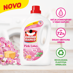 Omino Bianco tekoči detergent, Ninfea Rosa, 2 l