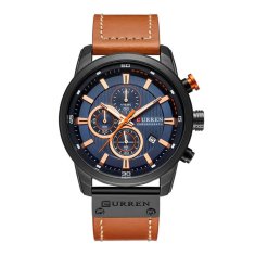 Curren Moška ročna ura Chronograph Black/Blue