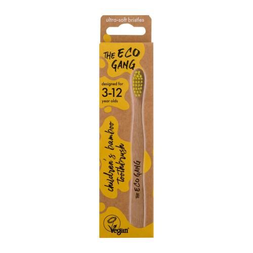 Xpel The Eco Gang Toothbrush Yellow ekološka zobna ščetka na rastlinski osnovi 1 kos