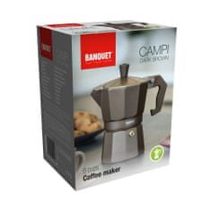 Banquet Kavni aparat CAMPI Dark Brown, 6 skodelic, komplet 2