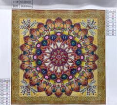 Norimpex Diamond Painting 7D Golden Mandala 30x30cm