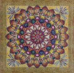 Norimpex Diamond Painting 7D Golden Mandala 30x30cm