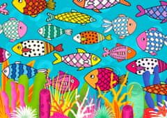 ENJOY Puzzle Fish z vzorcem 1000 kosov