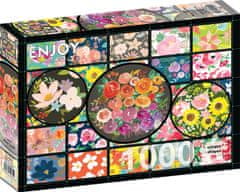 ENJOY Cvetlični vrt Puzzle 1000 kosov