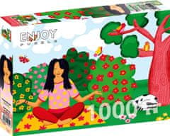 ENJOY Puzzle Joga v parku 1000 kosov