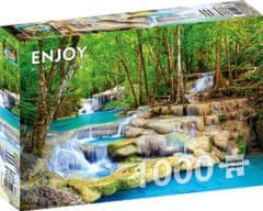 ENJOY Puzzle Turkizni slap, Tajska 1000 kosov